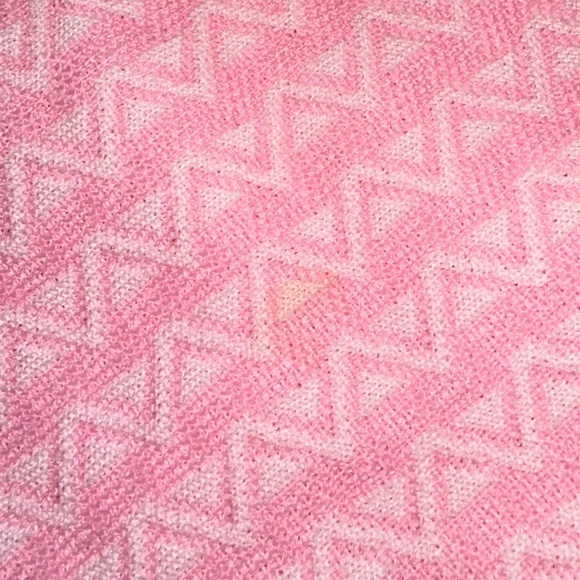 Vtg Handmade Pink & White Striped Tank Top - Picture 8 of 8